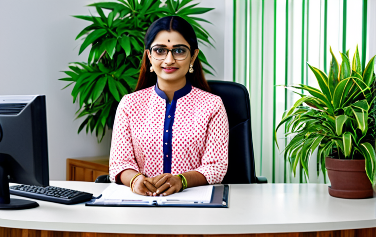 **
"A professional Bengali woman in a modest salwar kameez, sitting at a desk in a bright, modern office filled with plants, fully clothed, appropriate attire, safe for work, perfect anatomy, natural proportions, professional photography, high quality, family-friendly"
**