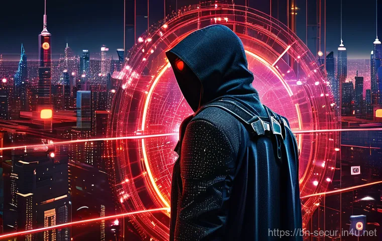 정보보안학 보안 점검 및 테스트 - **Digital Fortress Defense**
    A vigilant male or female figure, representing a cybersecurity expe...